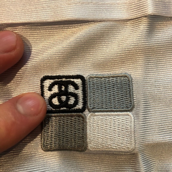 Stussy Navy Jersey T Shirt - Picture 2 of 4